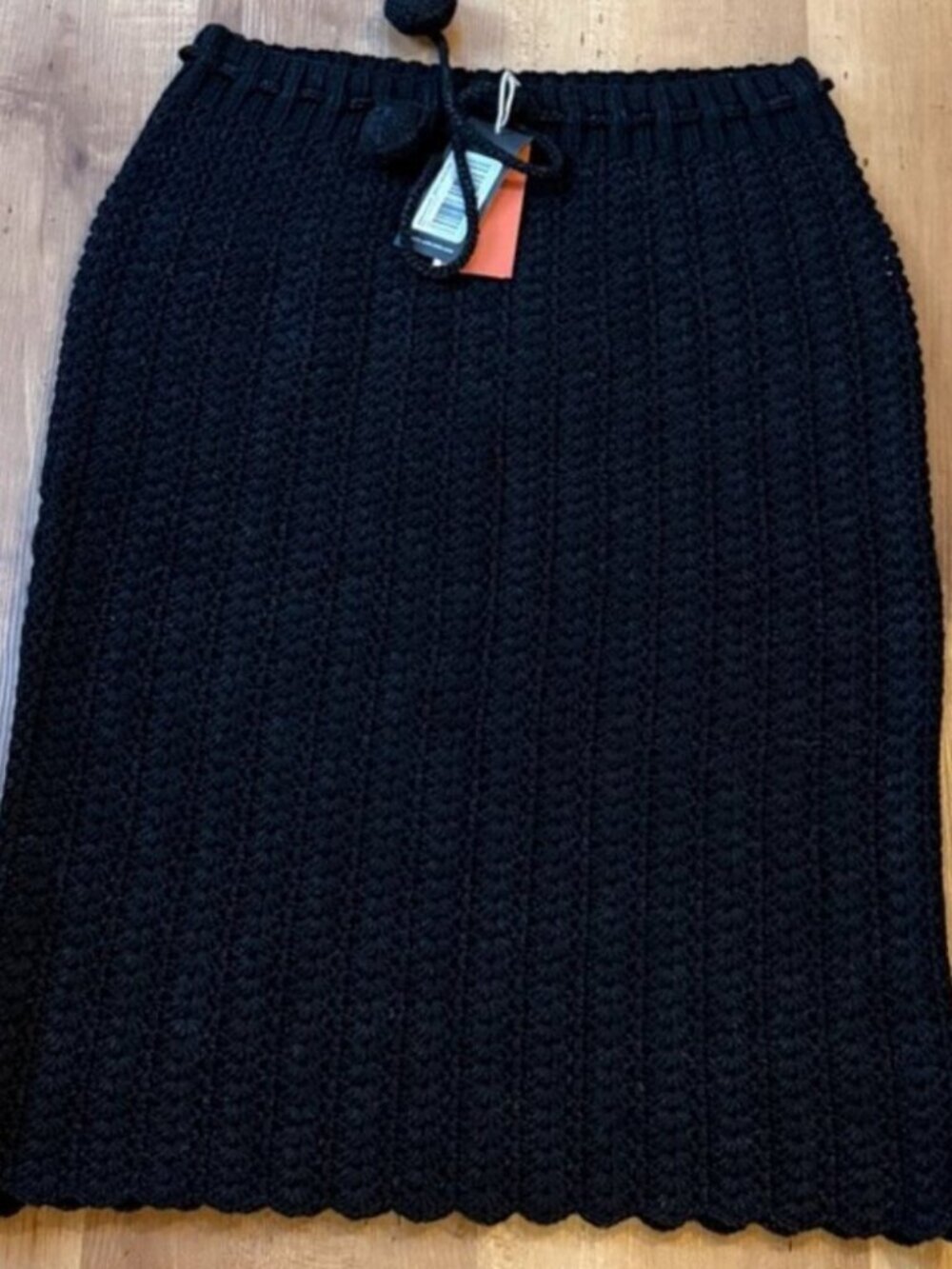 Misha and Puff Ever Crochet Skirt in Carbon XS/S NWT